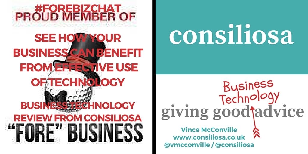 Twitter Post - ForeBizChat BTR From Consiliosa